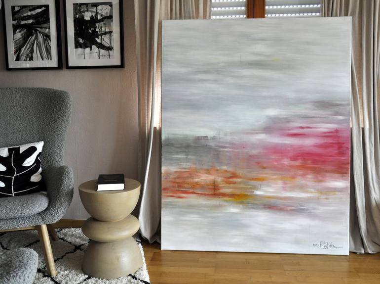 Original Abstract Expressionism Abstract Painting by Christian Bahr