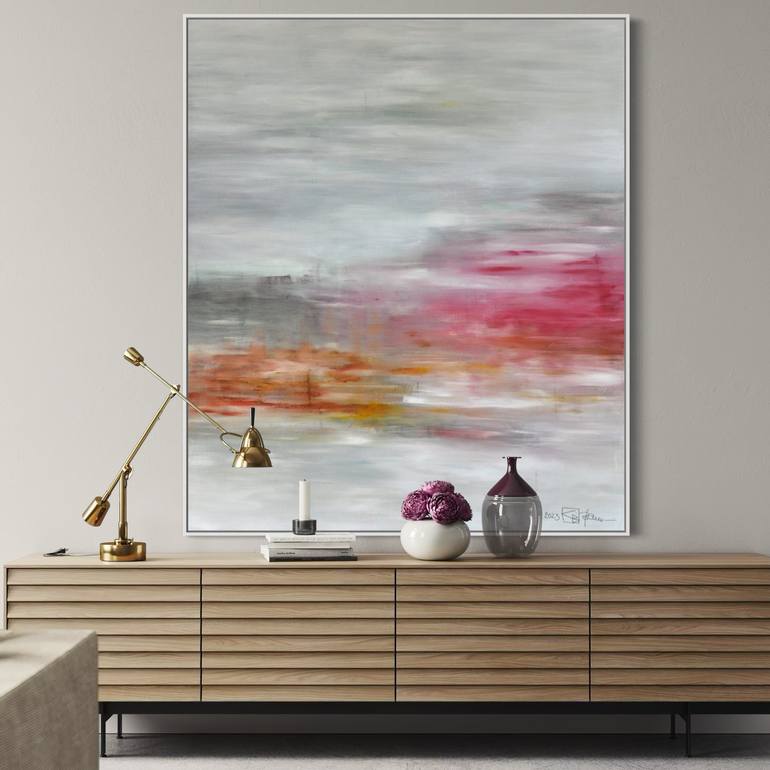 Original Abstract Expressionism Abstract Painting by Christian Bahr
