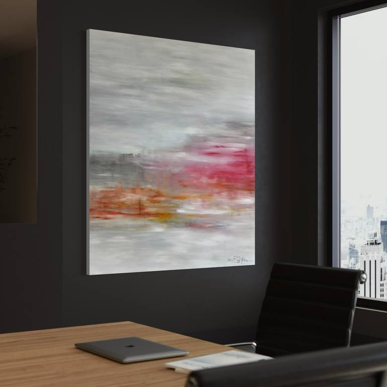 Original Abstract Expressionism Abstract Painting by Christian Bahr