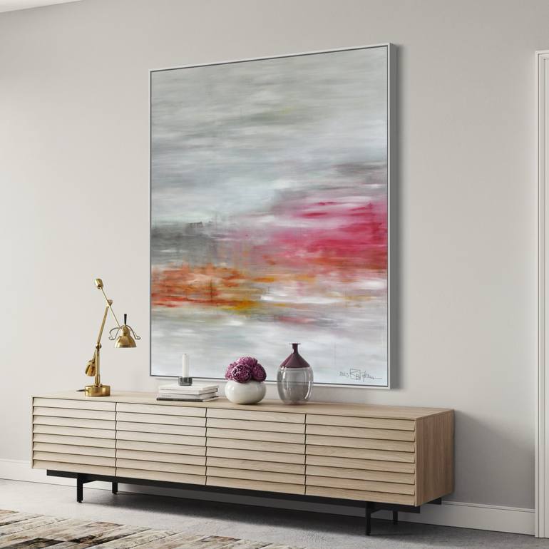 Original Abstract Expressionism Abstract Painting by Christian Bahr