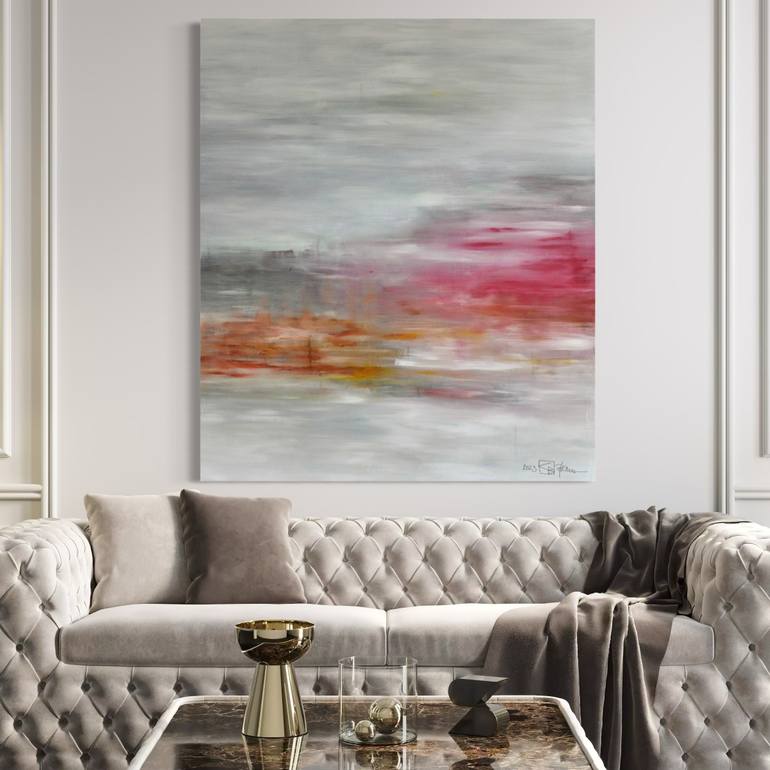 Original Abstract Expressionism Abstract Painting by Christian Bahr