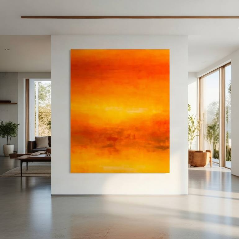 Original Abstract Expressionism Abstract Painting by Christian Bahr