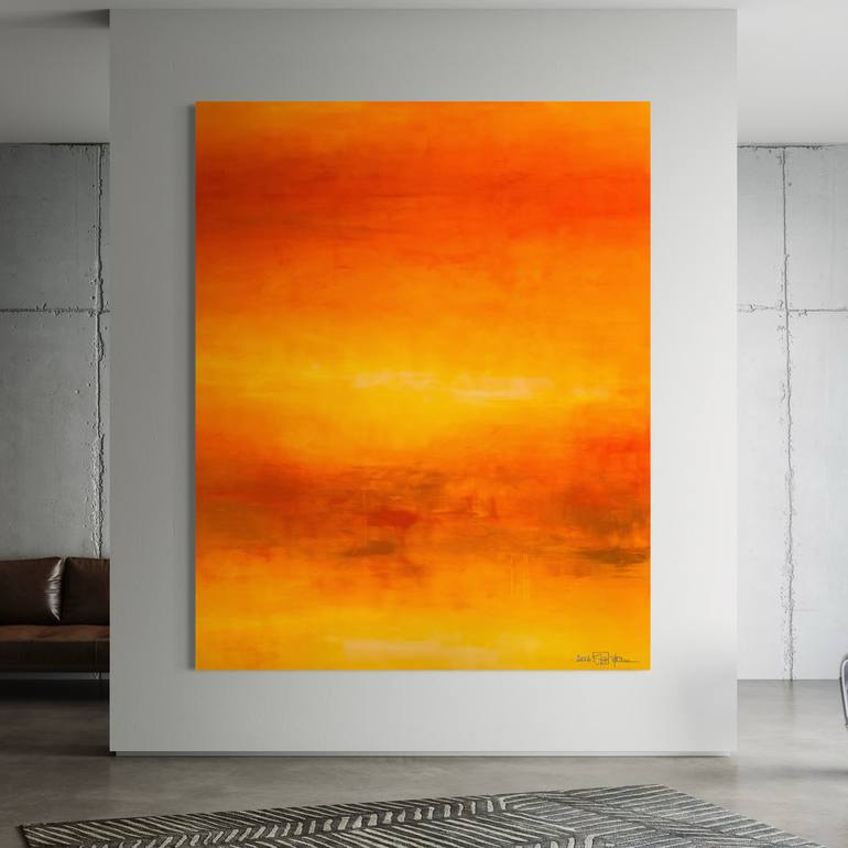 Original Abstract Expressionism Abstract Painting by Christian Bahr