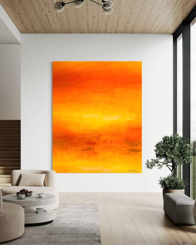 Original Abstract Expressionism Abstract Painting by Christian Bahr
