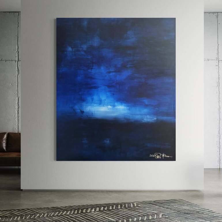 Original Abstract Expressionism Abstract Painting by Christian Bahr
