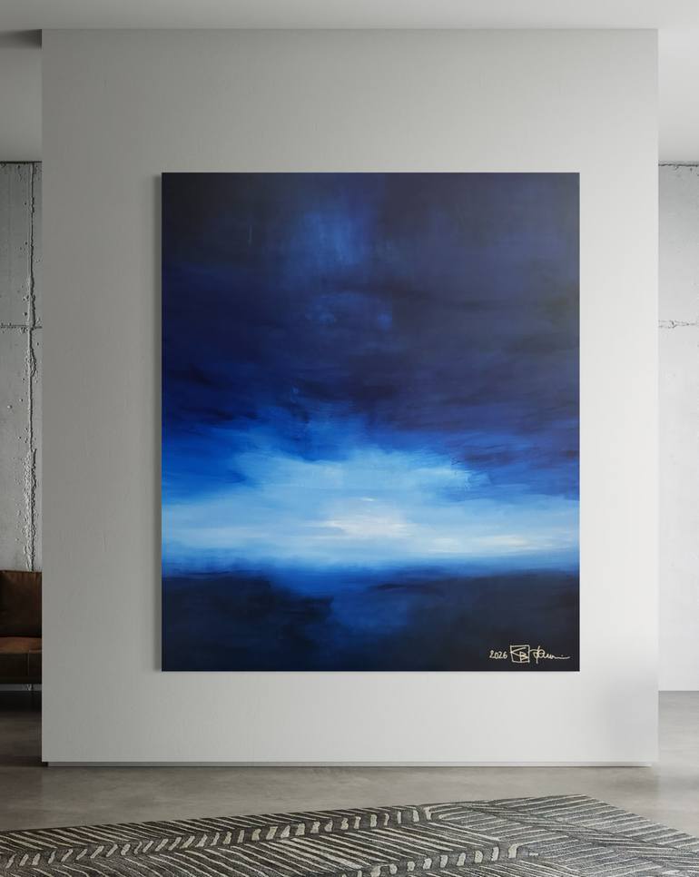Original Abstract Expressionism Abstract Painting by Christian Bahr