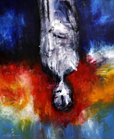 Original Expressionism Men Paintings by Christian Bahr