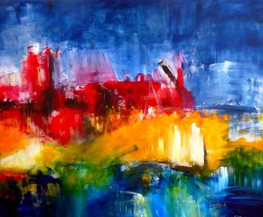 Original Abstract Paintings by Christian Bahr