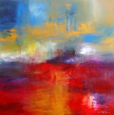 Original Abstract Expressionism Abstract Paintings by Christian Bahr