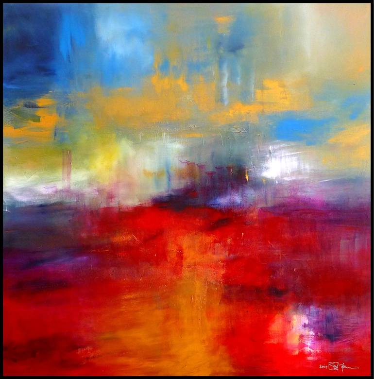 Original Abstract Painting by Christian Bahr