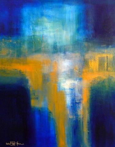Original Abstract Expressionism Abstract Paintings by Christian Bahr