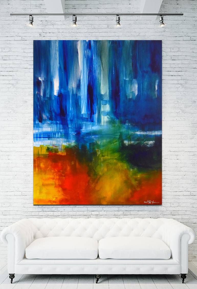 Original Abstract Painting by Christian Bahr