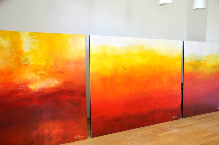 Original Abstract Nature Painting by Christian Bahr