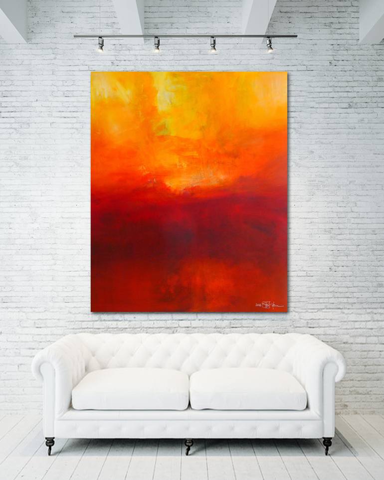 Original Abstract Nature Painting by Christian Bahr
