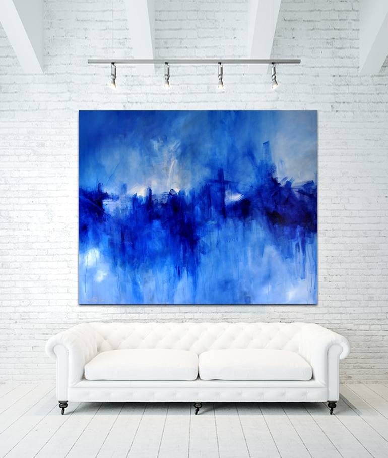 Original Abstract Expressionism Abstract Painting by Christian Bahr
