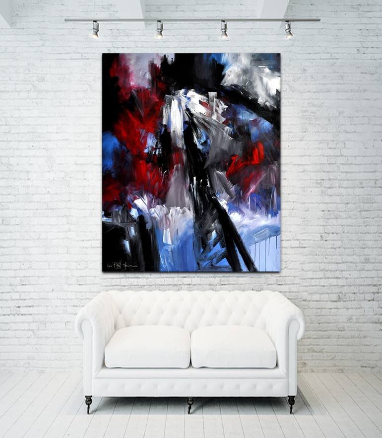 Original Abstract Painting by Christian Bahr