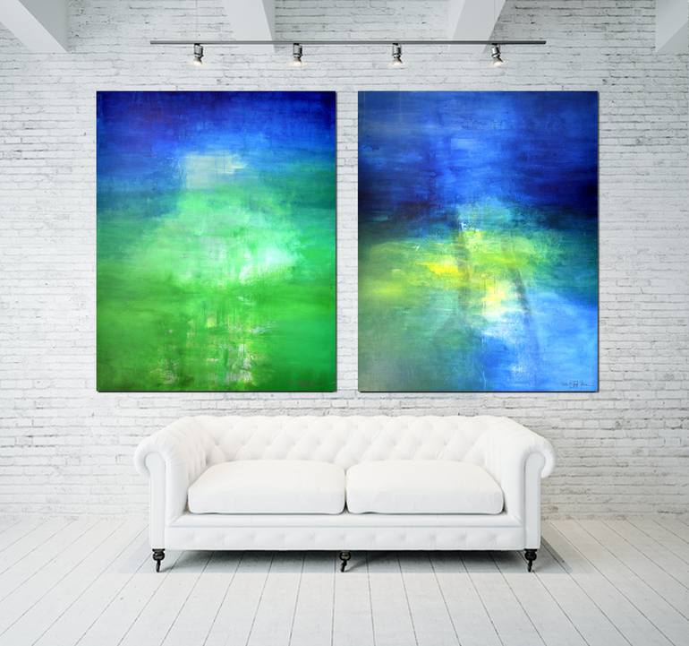 Original Abstract Nature Painting by Christian Bahr