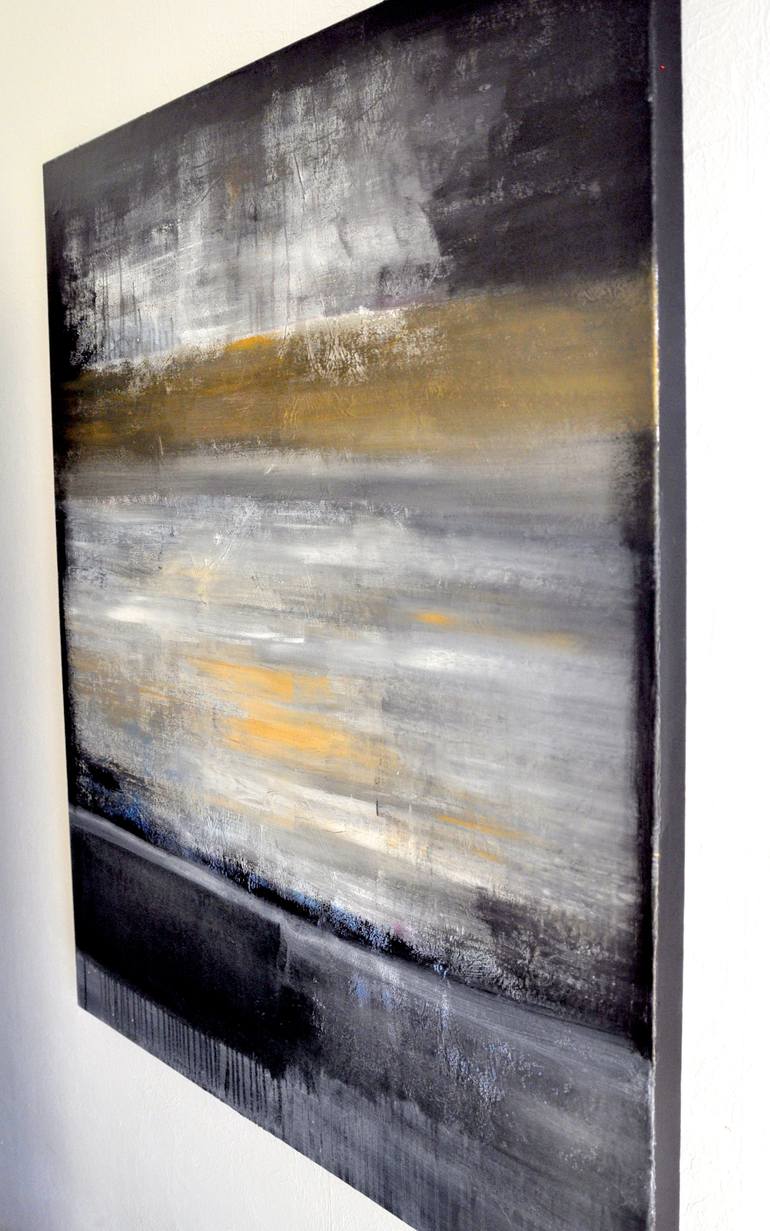 Original Abstract People Painting by Christian Bahr