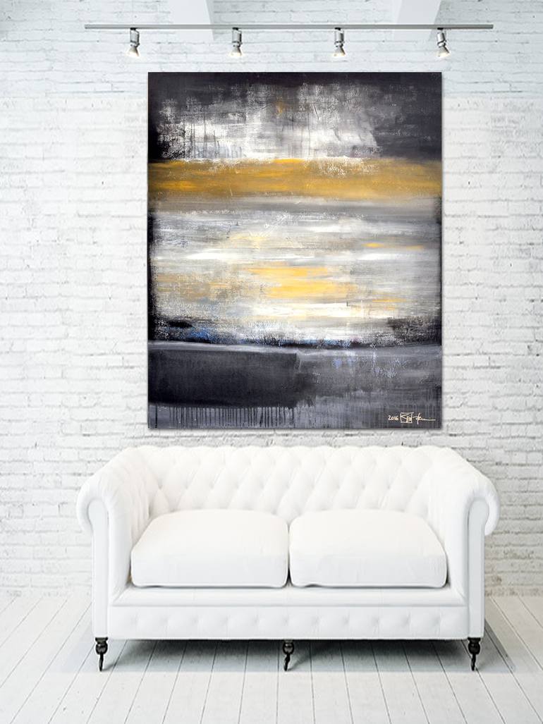 Original Abstract People Painting by Christian Bahr