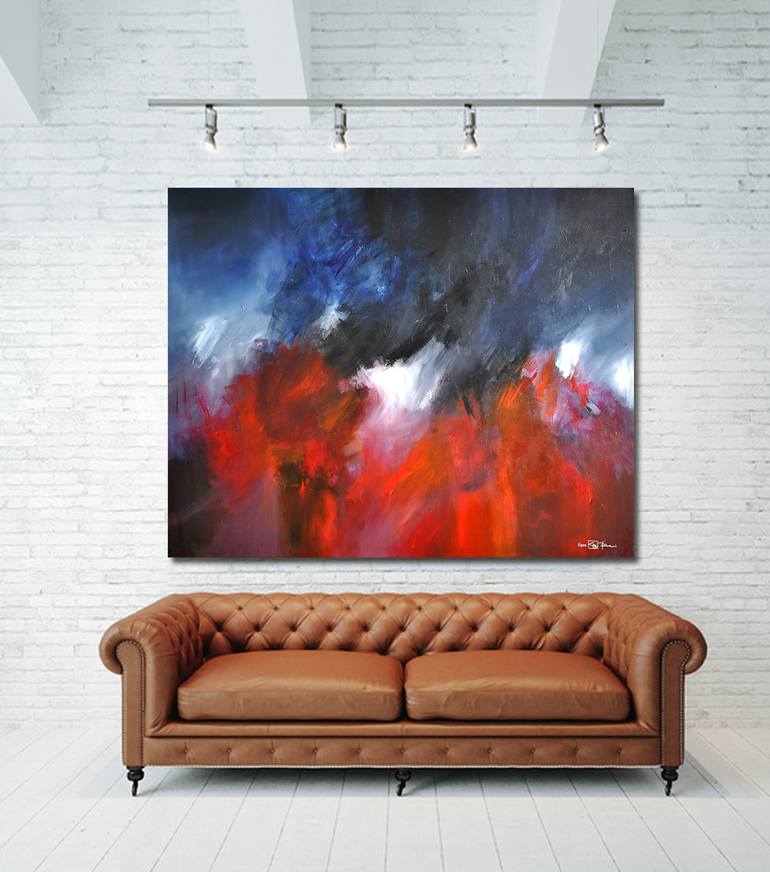 Original Abstract Painting by Christian Bahr