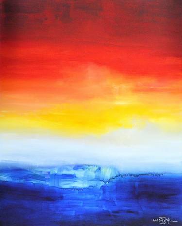 Print of Abstract Landscape Paintings by Christian Bahr