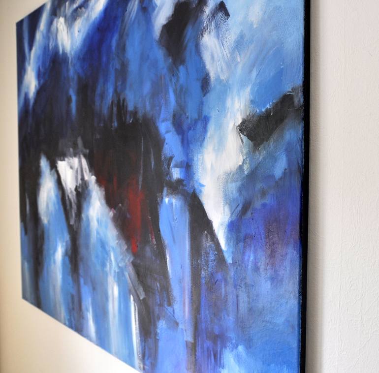 Original Abstract Landscape Painting by Christian Bahr