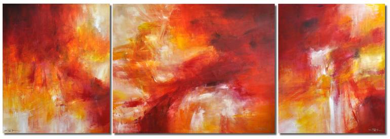 Original Abstract Religion Painting by Christian Bahr