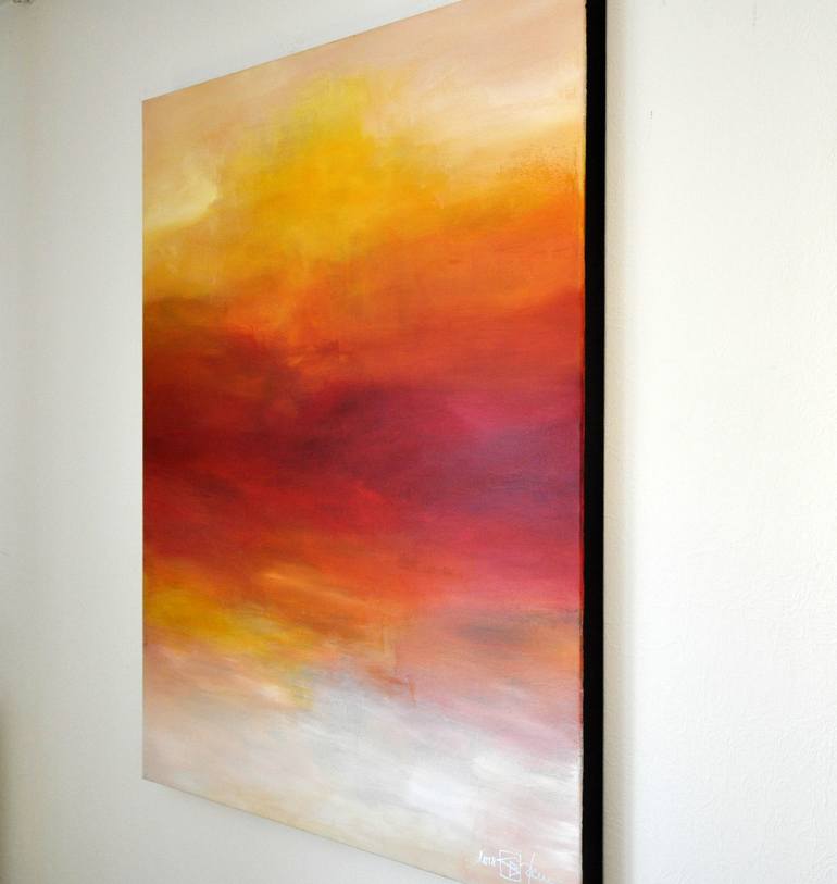 Original Abstract Landscape Painting by Christian Bahr
