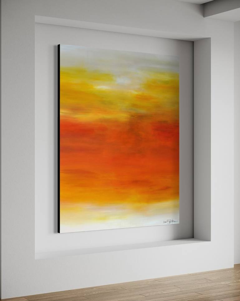 Original Abstract Expressionism Abstract Painting by Christian Bahr