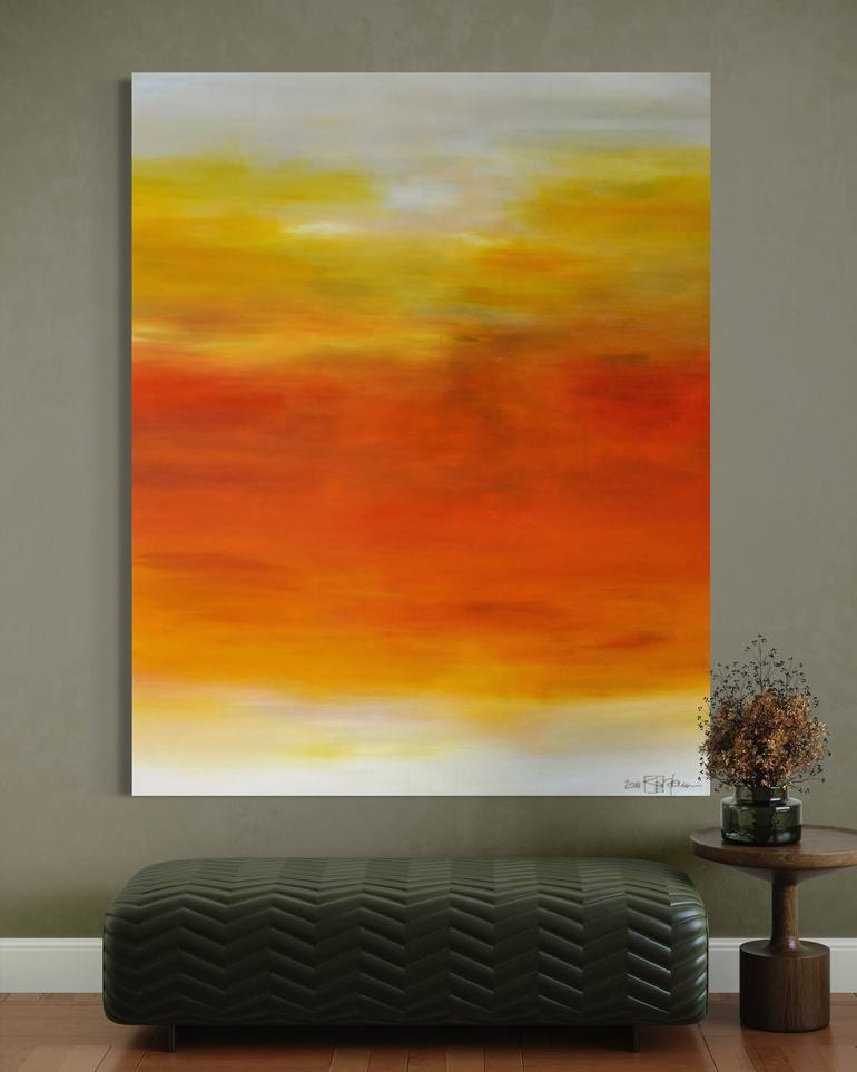 Original Abstract Expressionism Abstract Painting by Christian Bahr