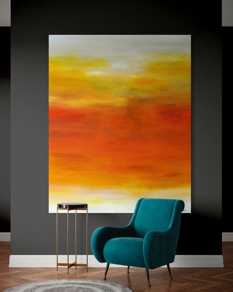 Original Abstract Expressionism Abstract Painting by Christian Bahr