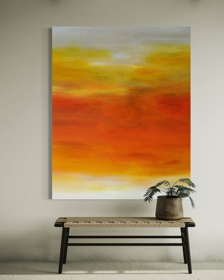 Original Abstract Expressionism Abstract Painting by Christian Bahr