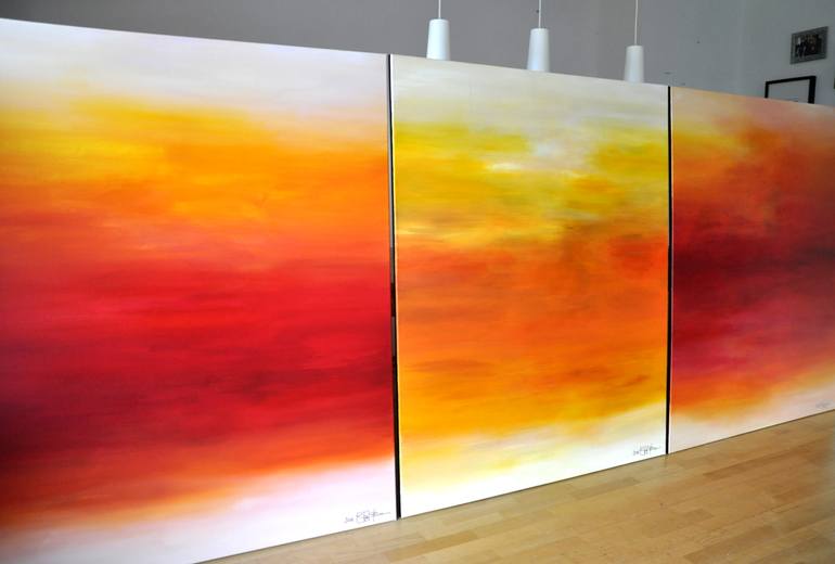 Original Abstract Expressionism Abstract Painting by Christian Bahr