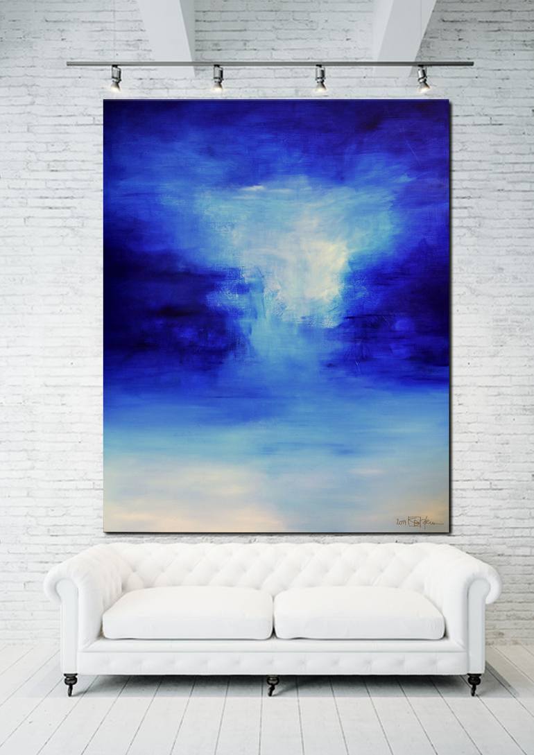 Original Abstract Expressionism Abstract Painting by Christian Bahr