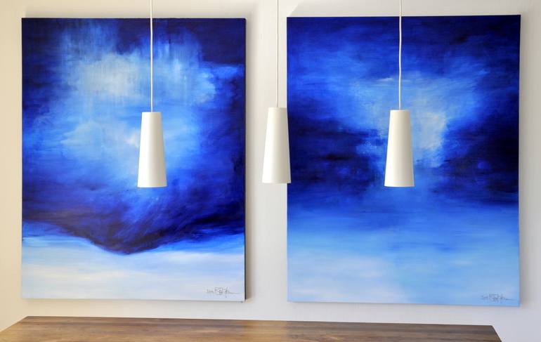 Original Abstract Expressionism Abstract Painting by Christian Bahr