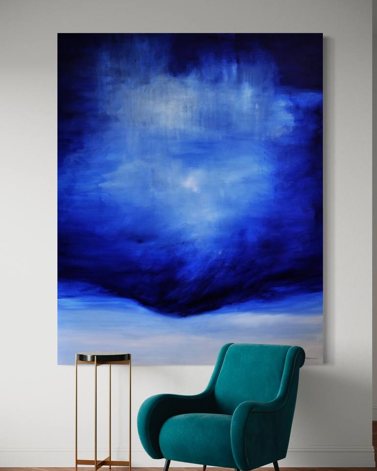 Original Abstract Expressionism Abstract Painting by Christian Bahr