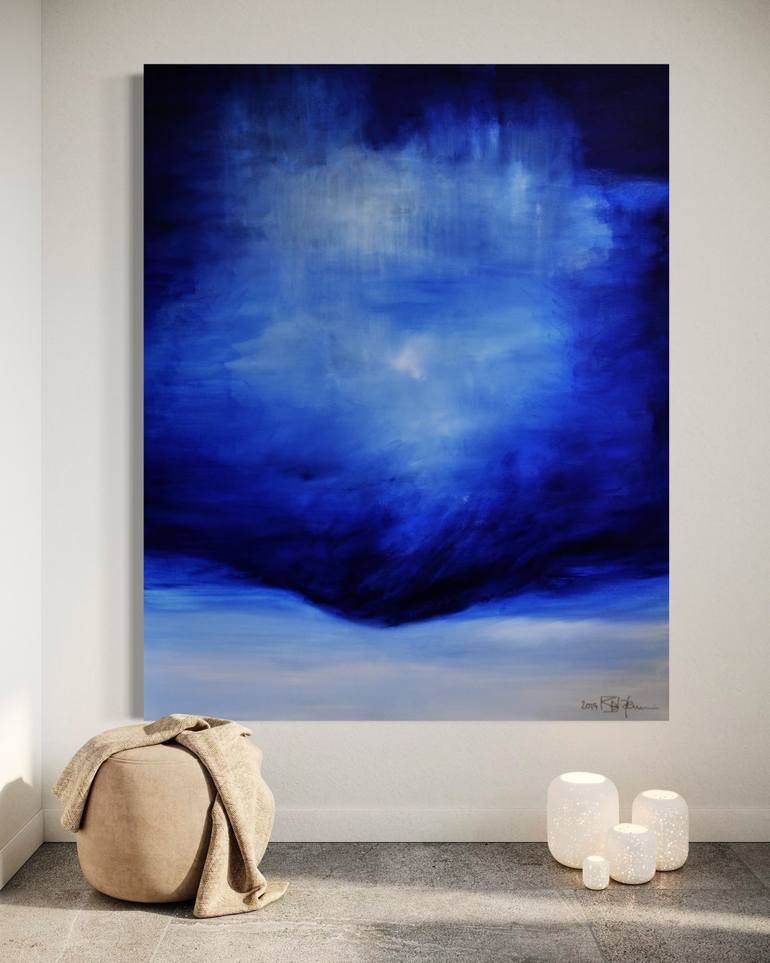 Original Abstract Expressionism Abstract Painting by Christian Bahr