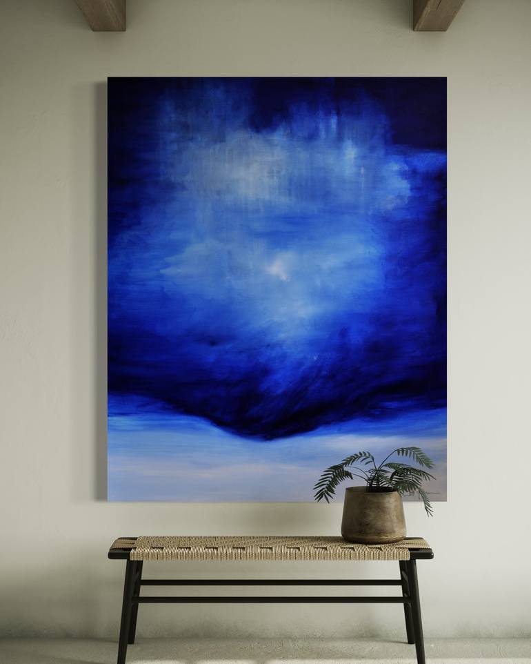 Original Abstract Expressionism Abstract Painting by Christian Bahr