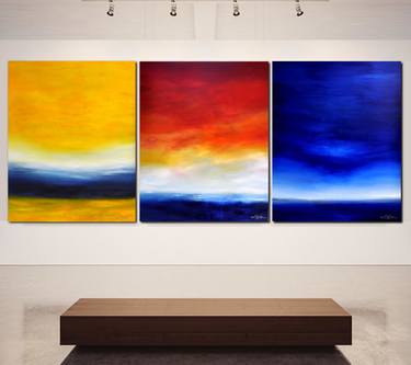 Original Abstract Paintings by Christian Bahr