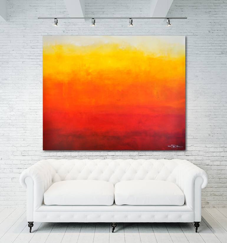 Original Abstract Expressionism Abstract Painting by Christian Bahr
