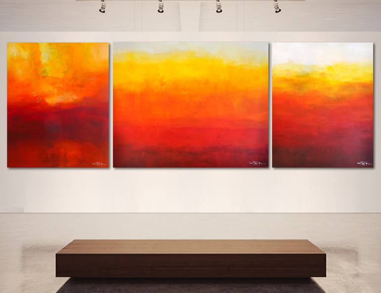Original Abstract Expressionism Abstract Painting by Christian Bahr