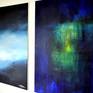 on the wall (left; together with THE HEART BEATS IN THE DEEPNESS II)