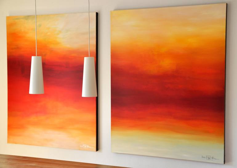 Original Abstract Expressionism Abstract Painting by Christian Bahr