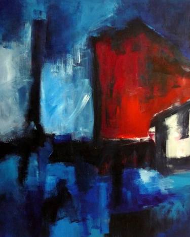 Original Expressionism Architecture Paintings by Christian Bahr