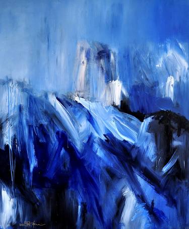 Original Abstract Landscape Paintings by Christian Bahr