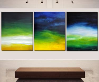 Print of Abstract Expressionism Abstract Paintings by Christian Bahr