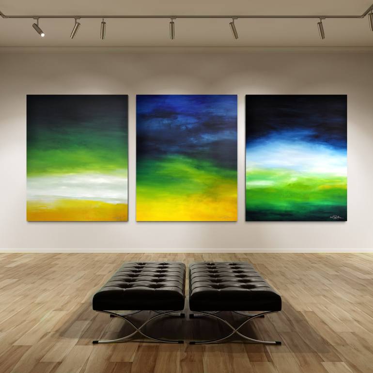 Original Abstract Expressionism Abstract Paintings by Christian Bahr