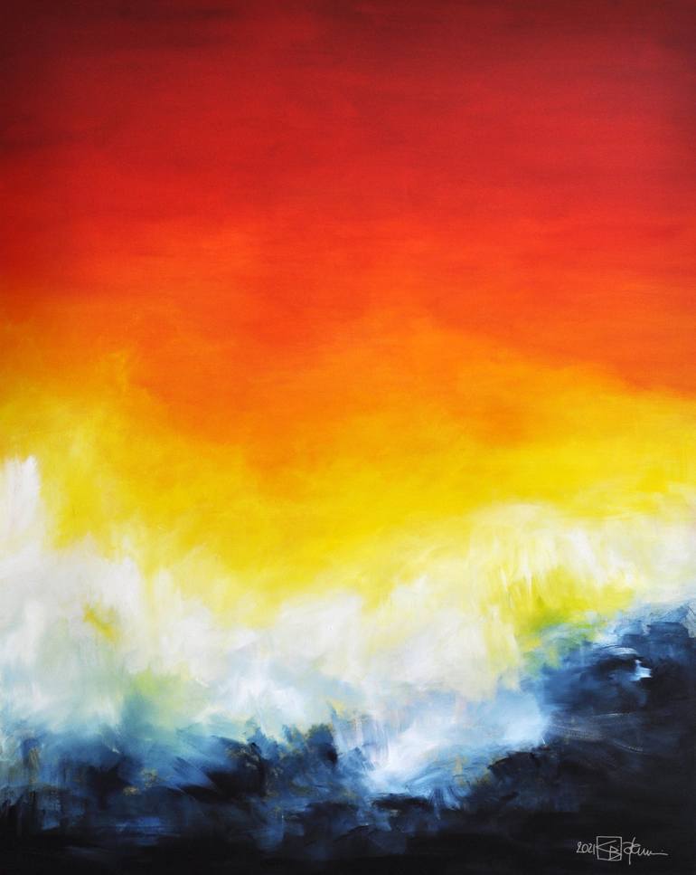 Print of Abstract Expressionism Abstract Paintings by Christian Bahr