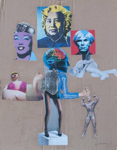 Print of Conceptual Pop Culture/Celebrity Collage by Darko Calic