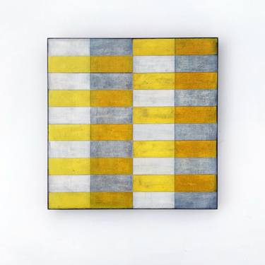 Original Minimalism Geometric Paintings by Katja Eminusk Ebert-Kruedener